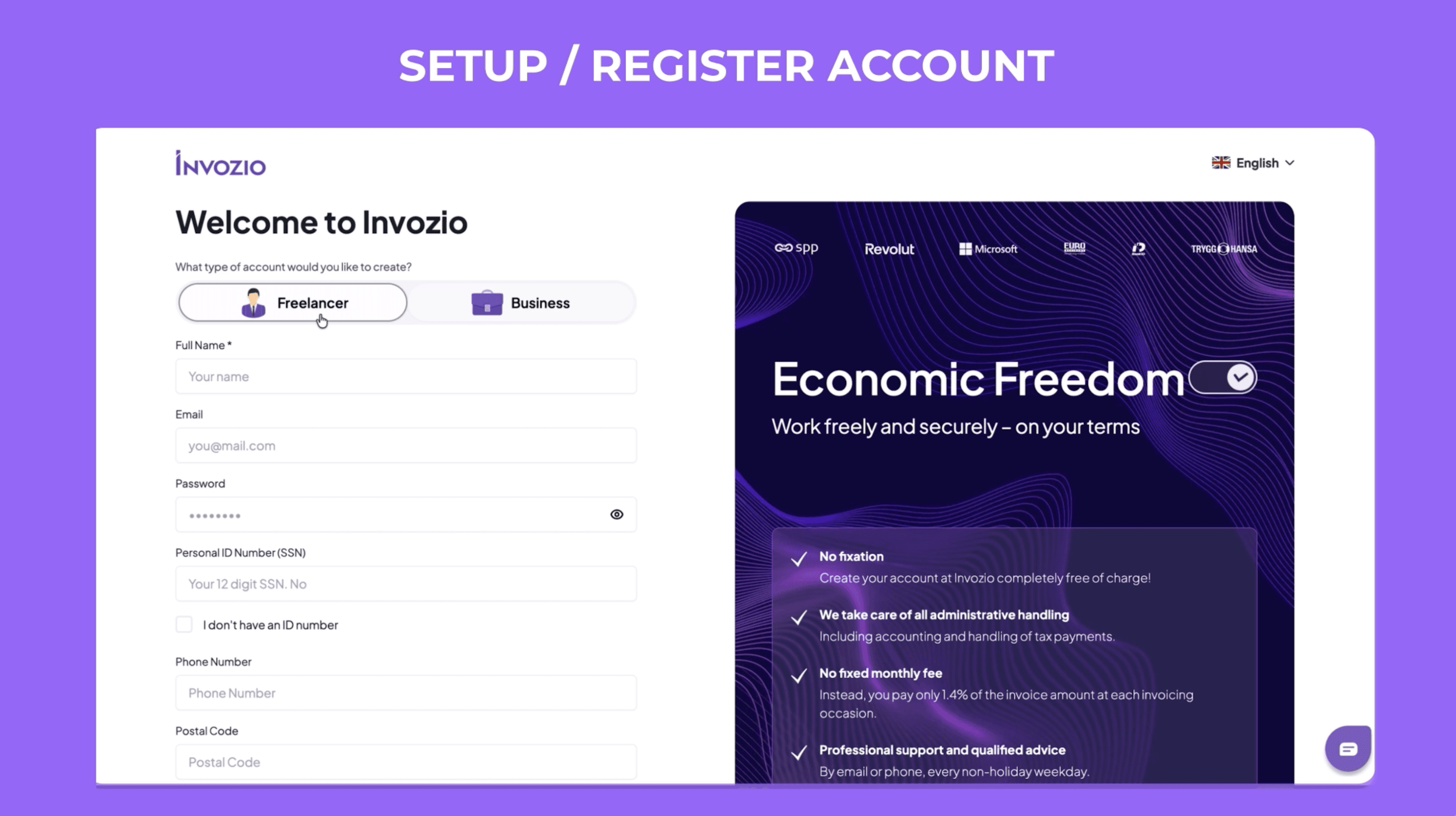 setupAccountCreateFirstInvoice